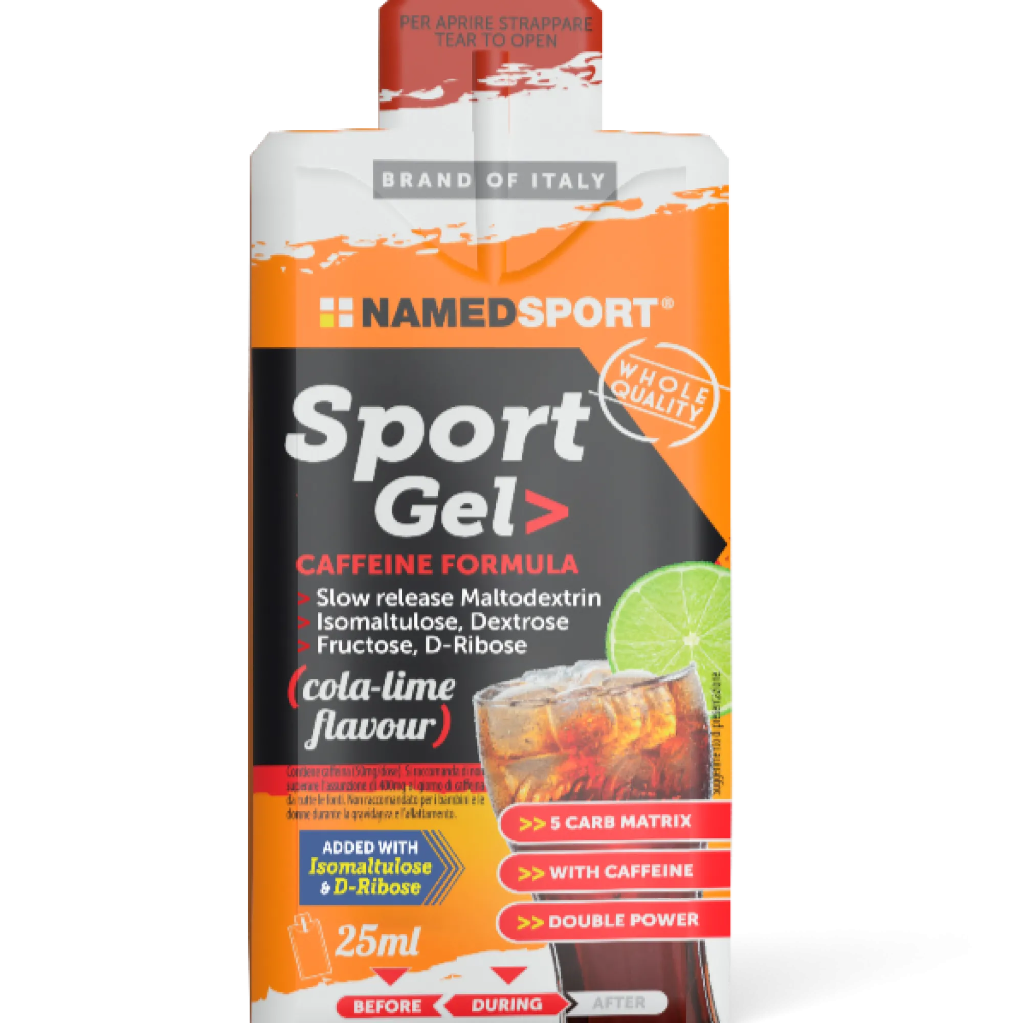 Named Gel Energetici*Gel Sport Gel Caffeine - Cola lime