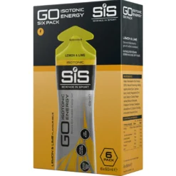 SiS Gel Energetici*Gel Pack Go Energy Isotonic 6x60ml - Lemon lime