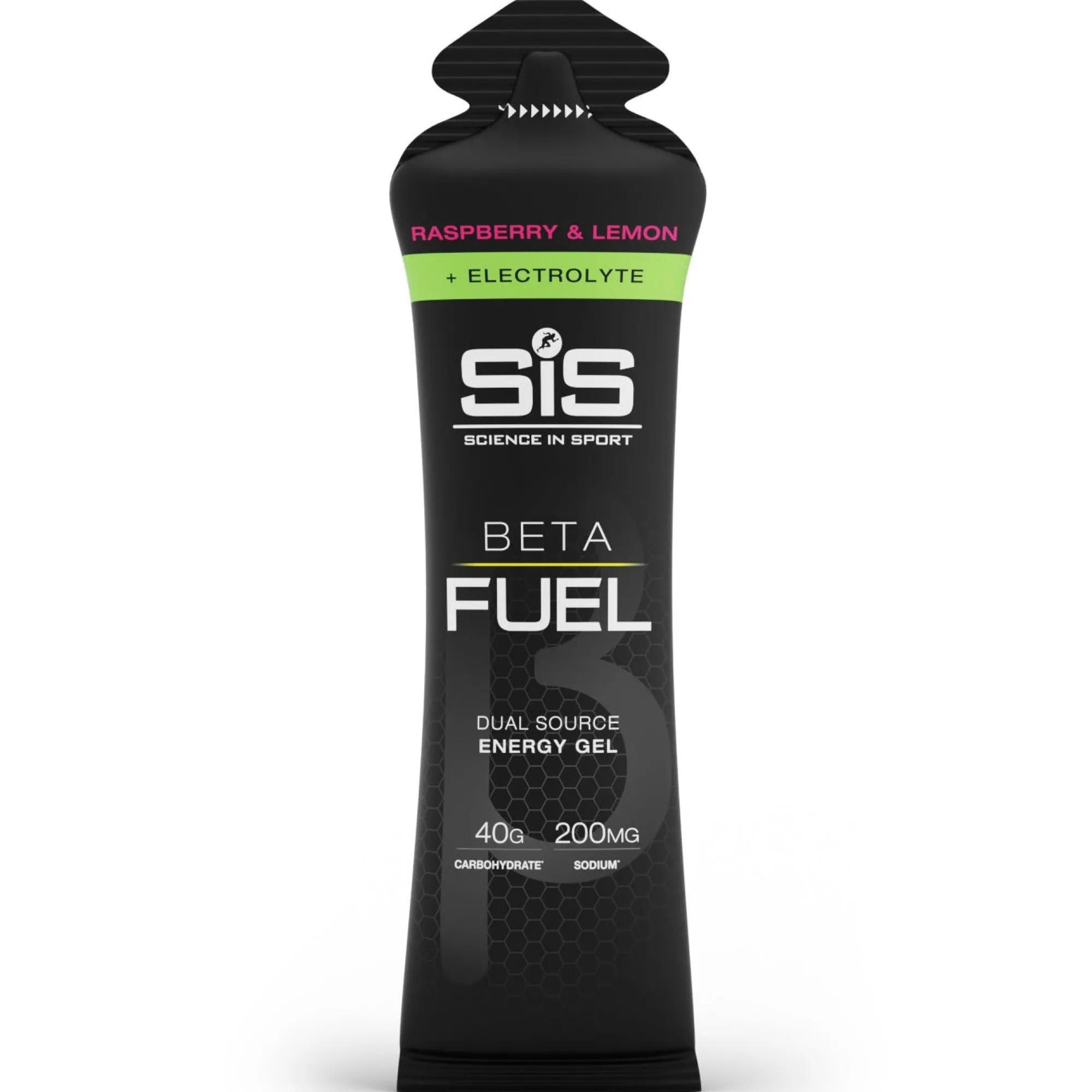 SiS Gel Energetici*Gel Beta Fuel + Electrolyte - Raspberry Lemon