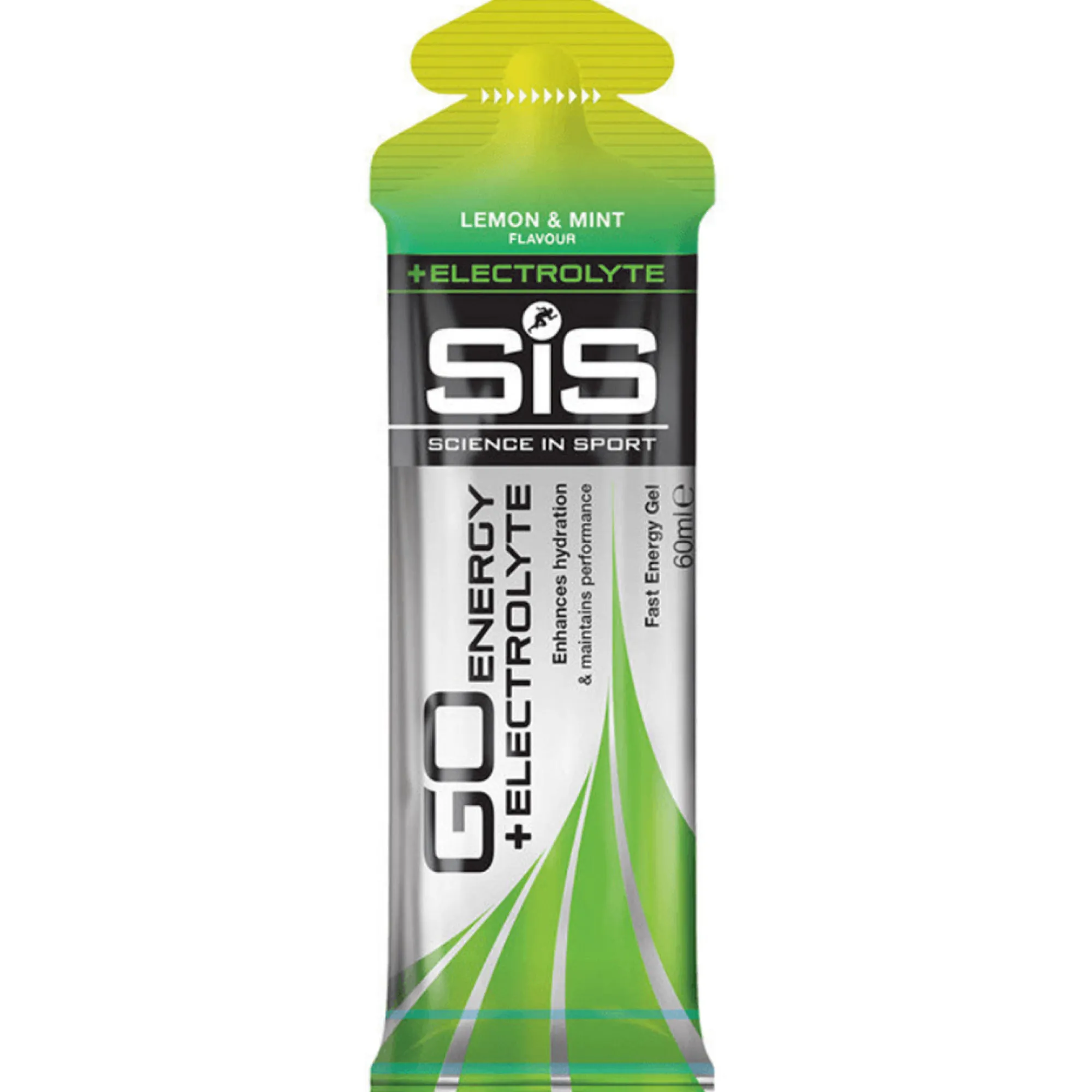 SiS Gel Energetici*Gel Go Energy + Electrolyte - Lemon & mint