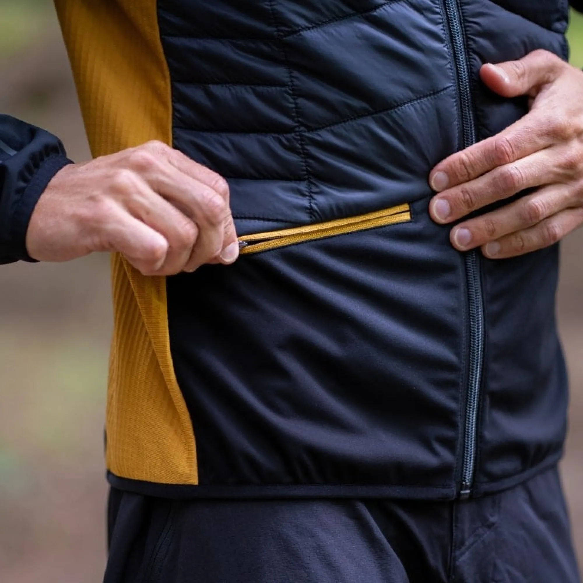 Uomo Biotex Giacche*Giacca 2 in 1 - Nero