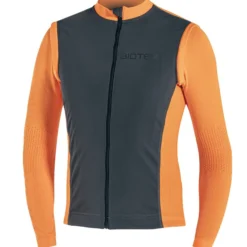 Uomo Biotex Giacche*Giacca Wind Antivento - Nero arancio