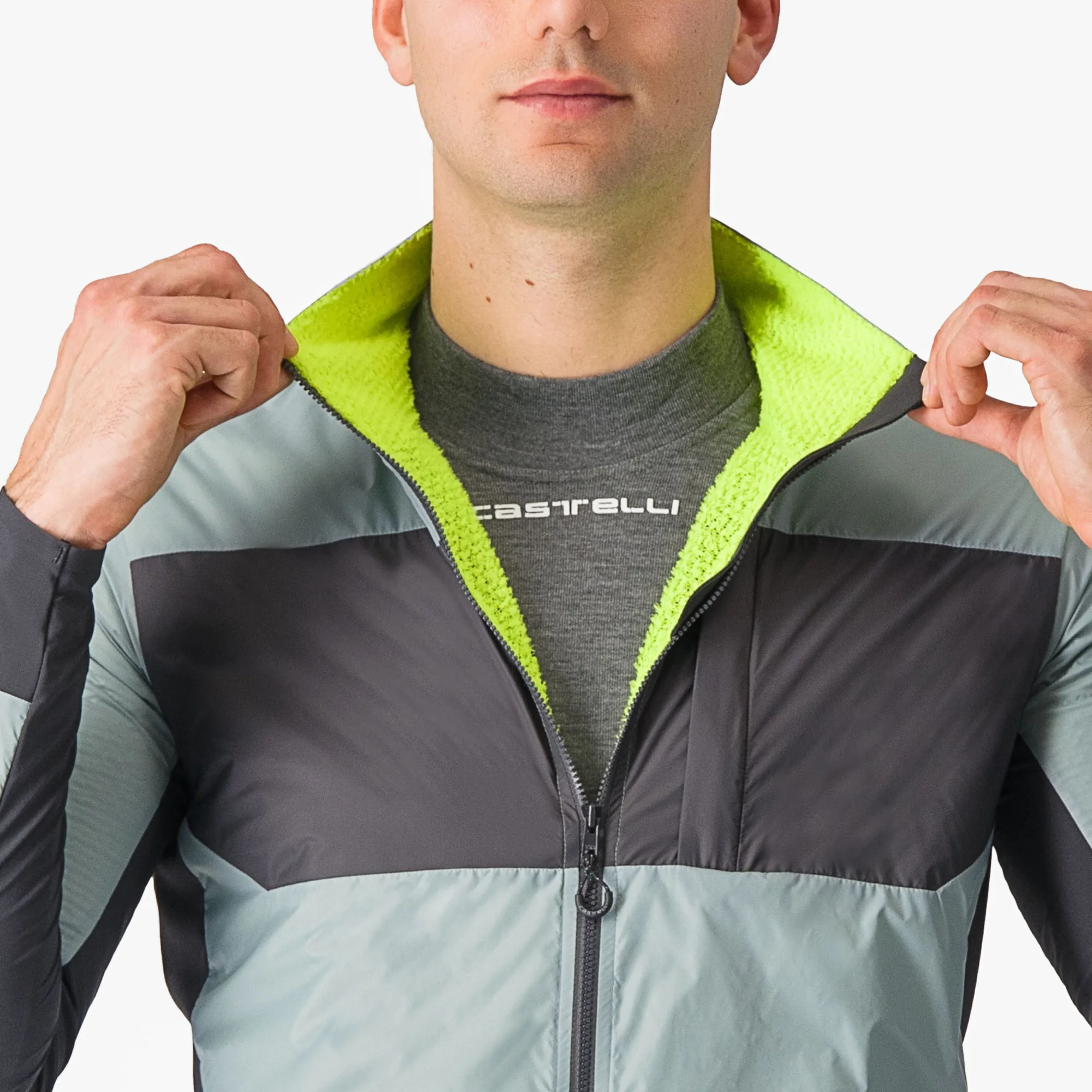 Uomo Castelli Giacche*Giacca Uniited Puffy - chiaro