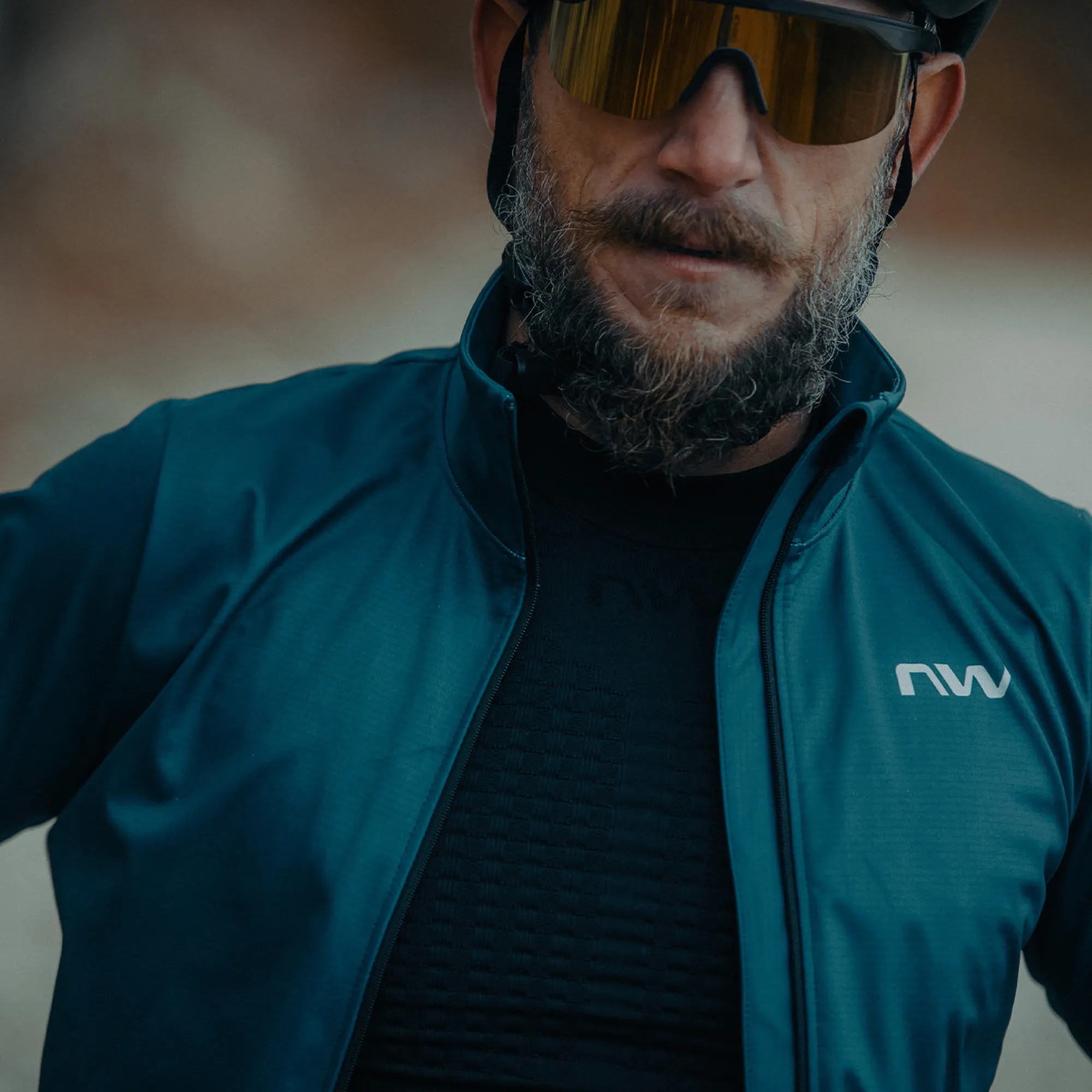 Uomo Northwave Giacche*Giacca Bade ight - verde