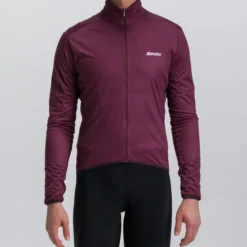 Uomo Santini Giacche*Giacca Nebua Wind - Bordeaux