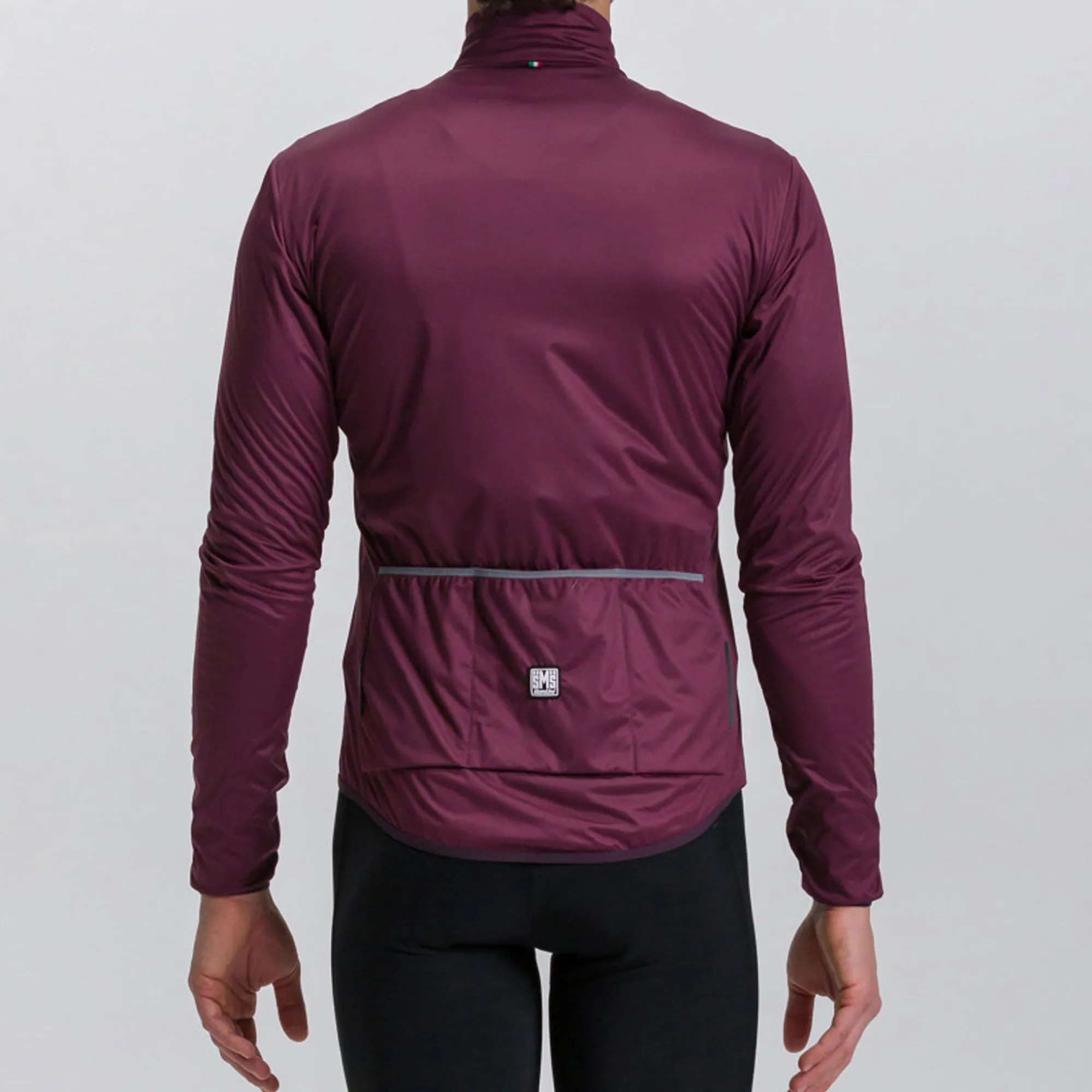 Uomo Santini Giacche*Giacca Nebua Wind - Bordeaux