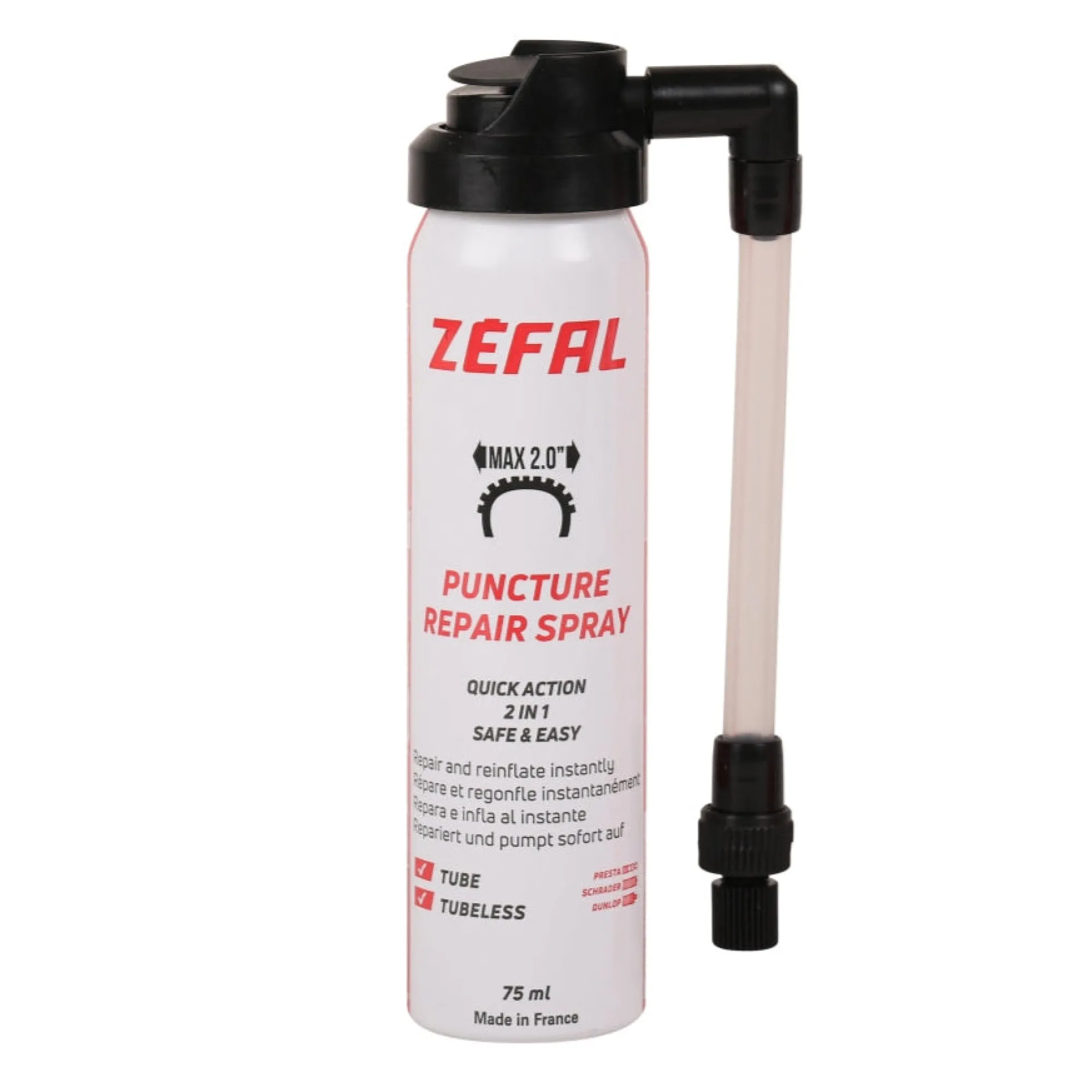 Zefal Gonfia E Ripara|Manutenzione*Gonfia e Ripara - 75 ml