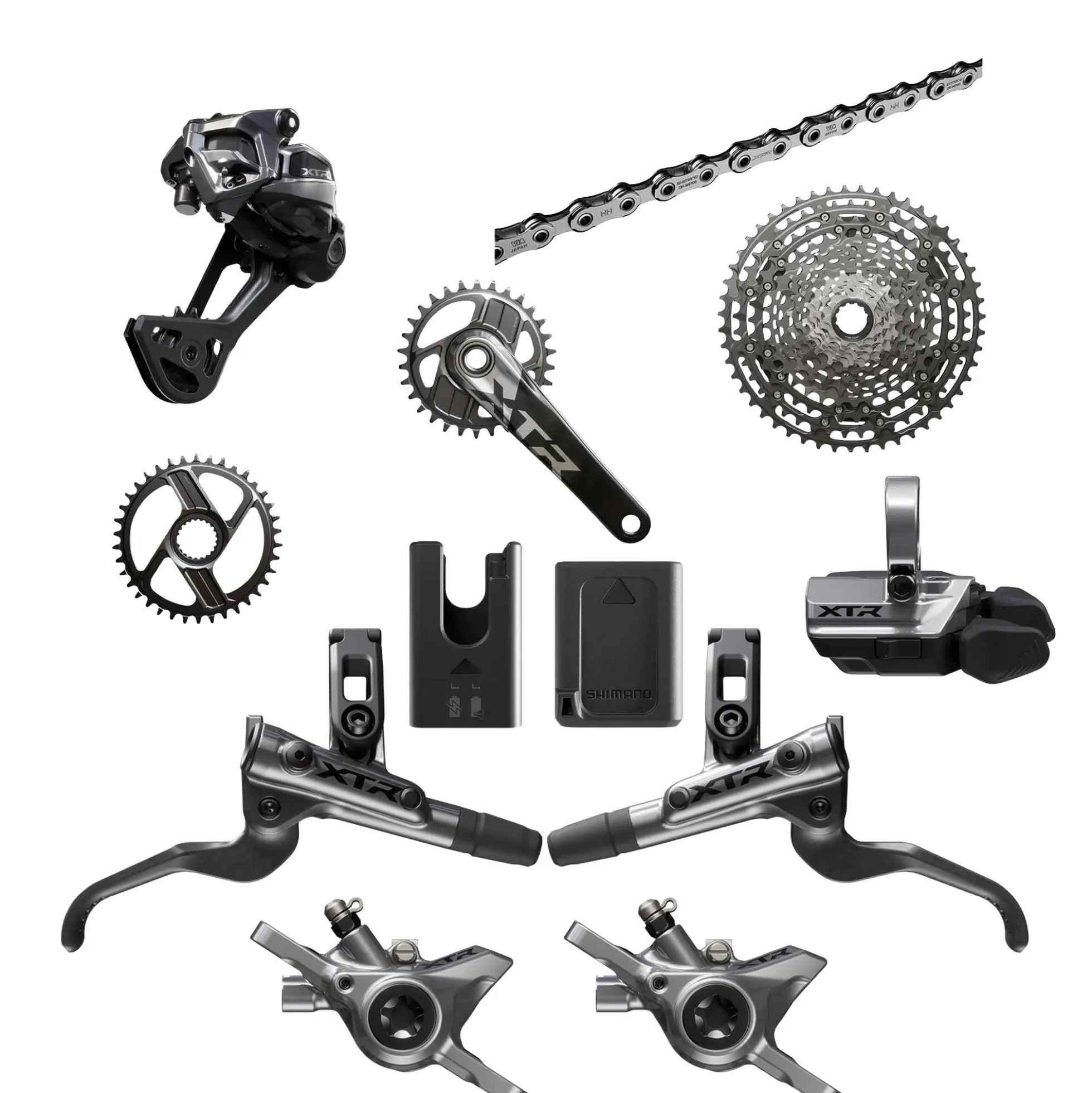Gruppo Shimano XTR Di2 M9200 12V 34T - 10/51 D