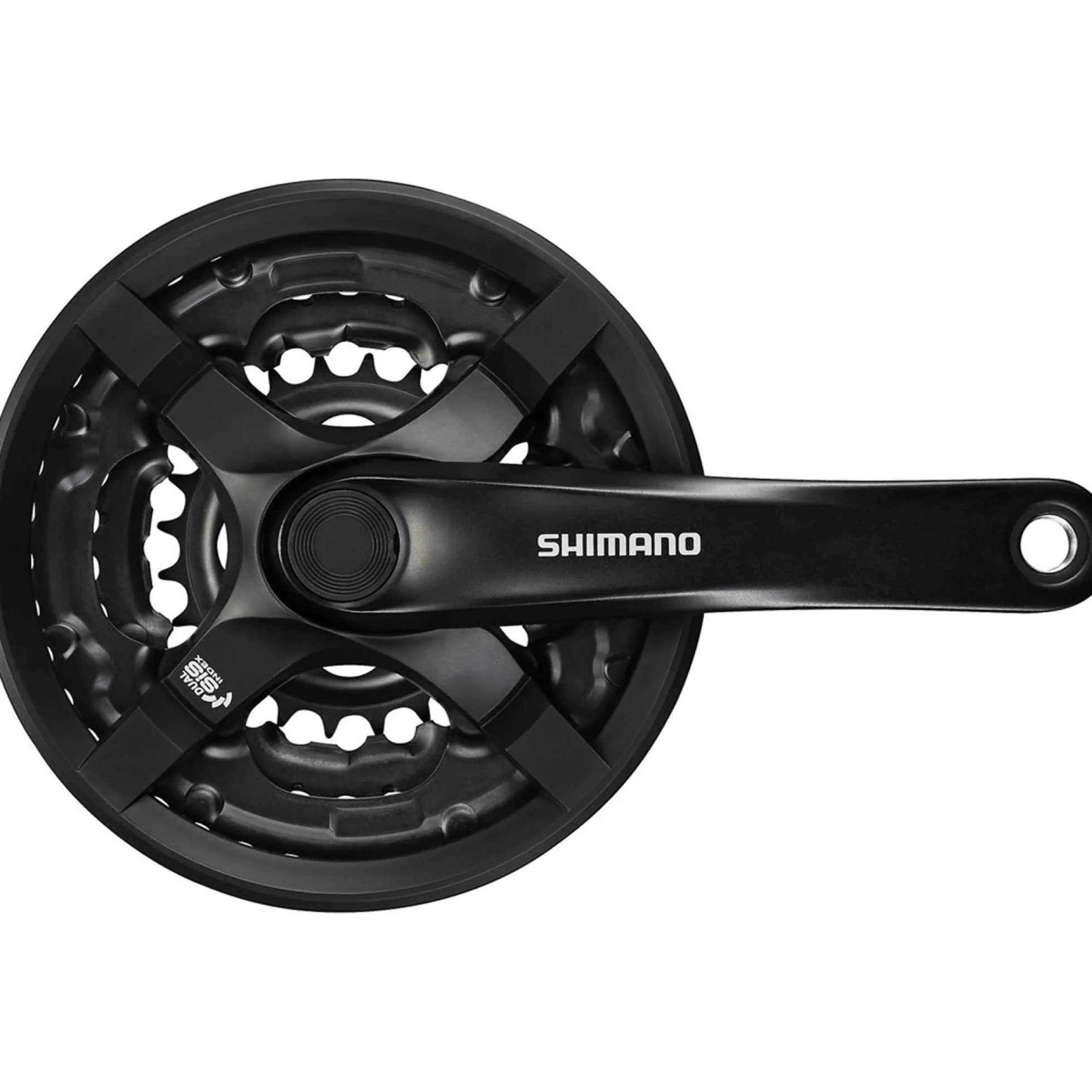 Guarnitura Shimano Tourney 6/7/8V FC-TY501 42/34/24 - Nero