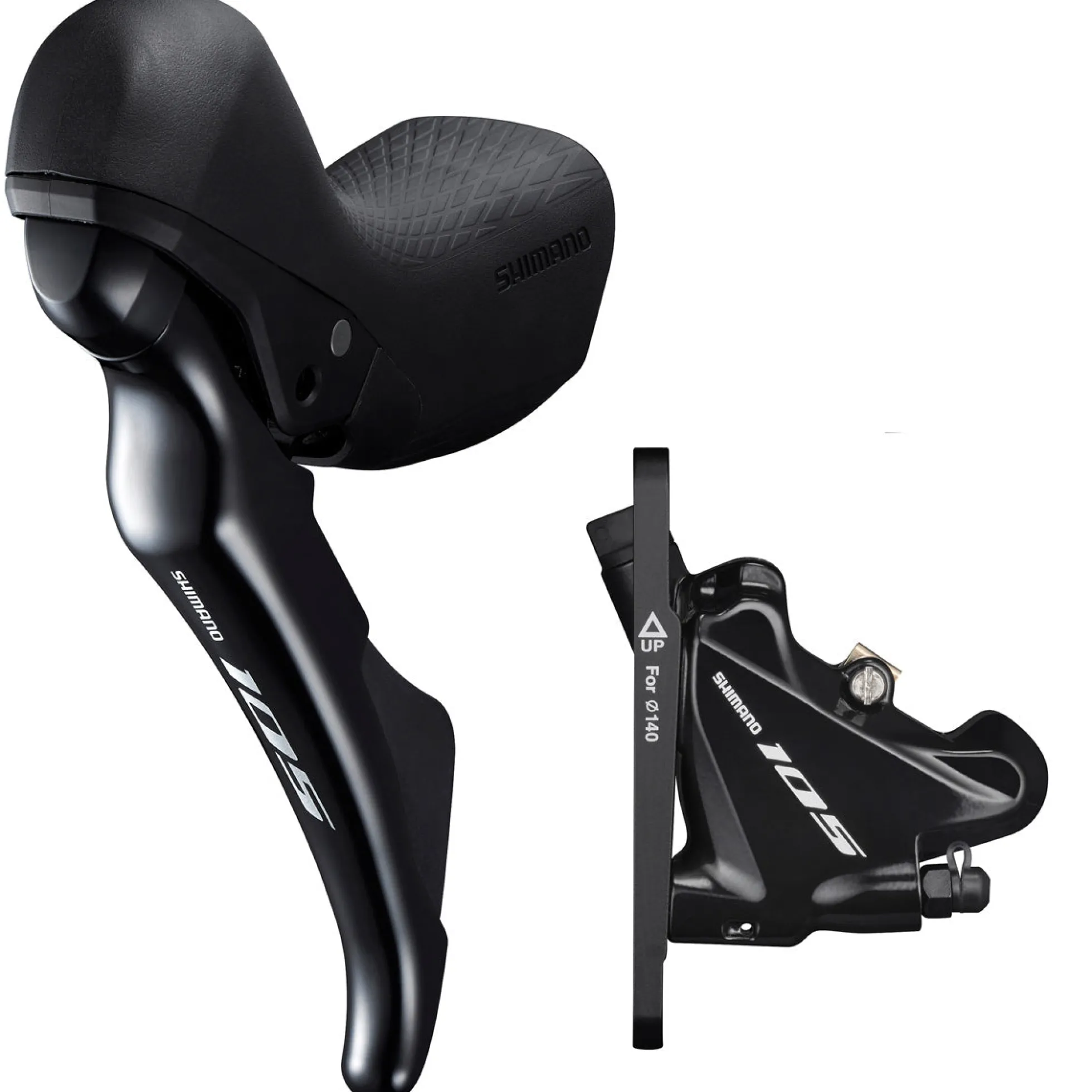 Kit freno a disco idraulico Shimano 105 R7020-R + BR-R7070-R - Posteriore