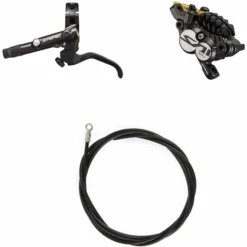 Kit freno a disco idraulico Shimano Saint BL-M820-B-R + BR-M820 - Posteriore