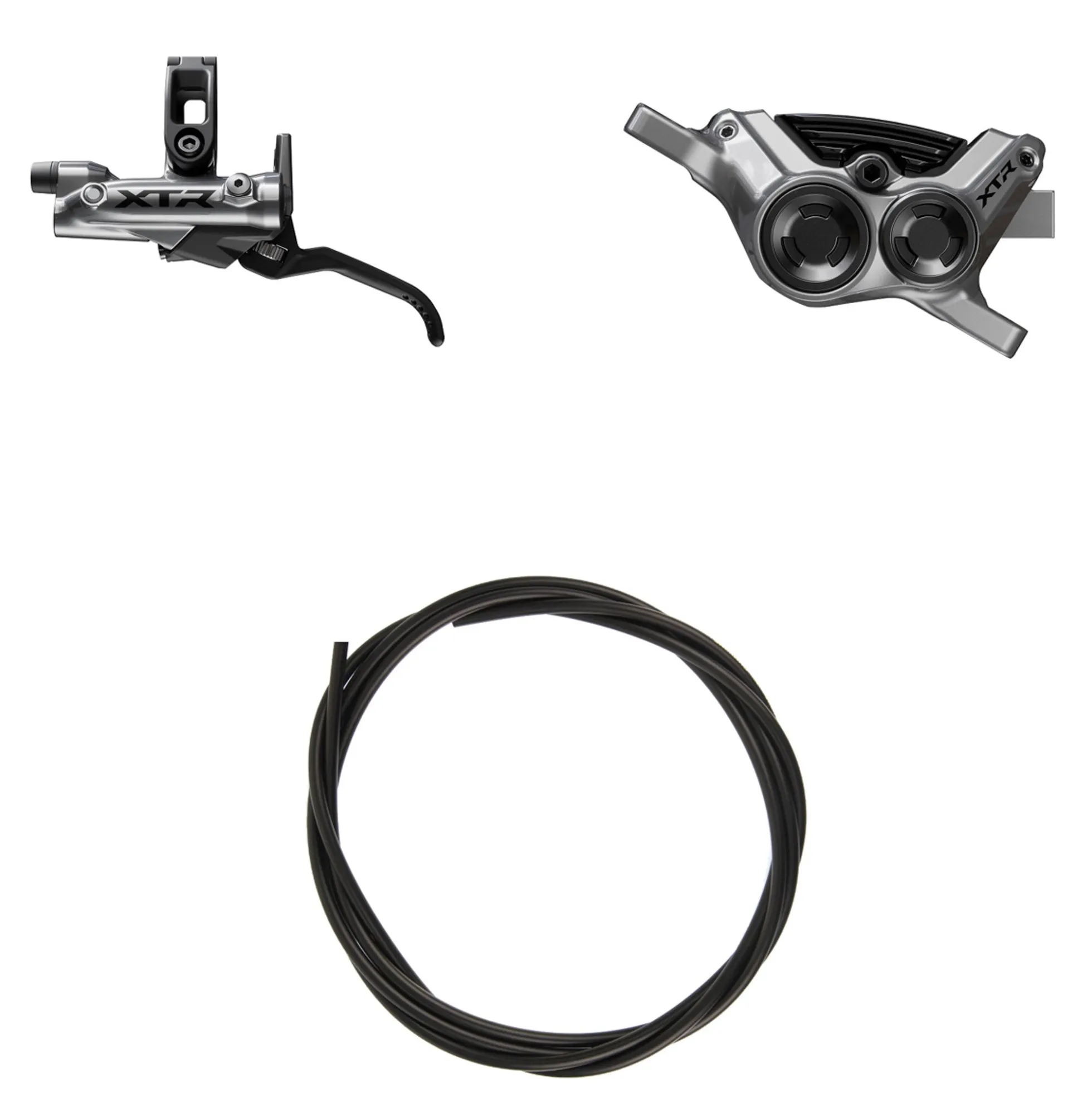 Kit freno a disco idraulico Shimano XTR BL-M9220 J-kit + BL-M9220 + Tubo - Anteriore