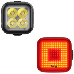 Knog Luci Bici|Accessori*Kit luci Blinder + Blinder Square Rear
