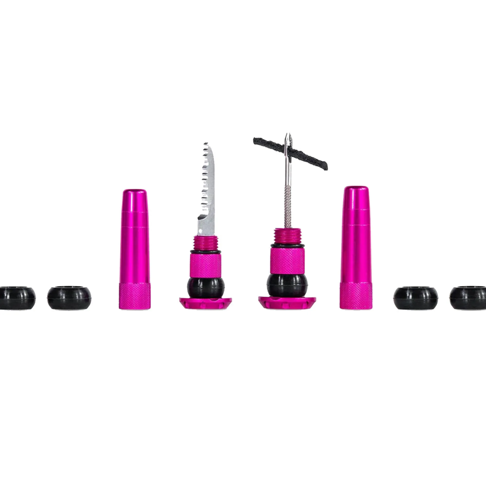 Muc-off Kit Riparazione Tubeless|Manutenzione*Kit riparazione tubeless per manubrio Stealth -