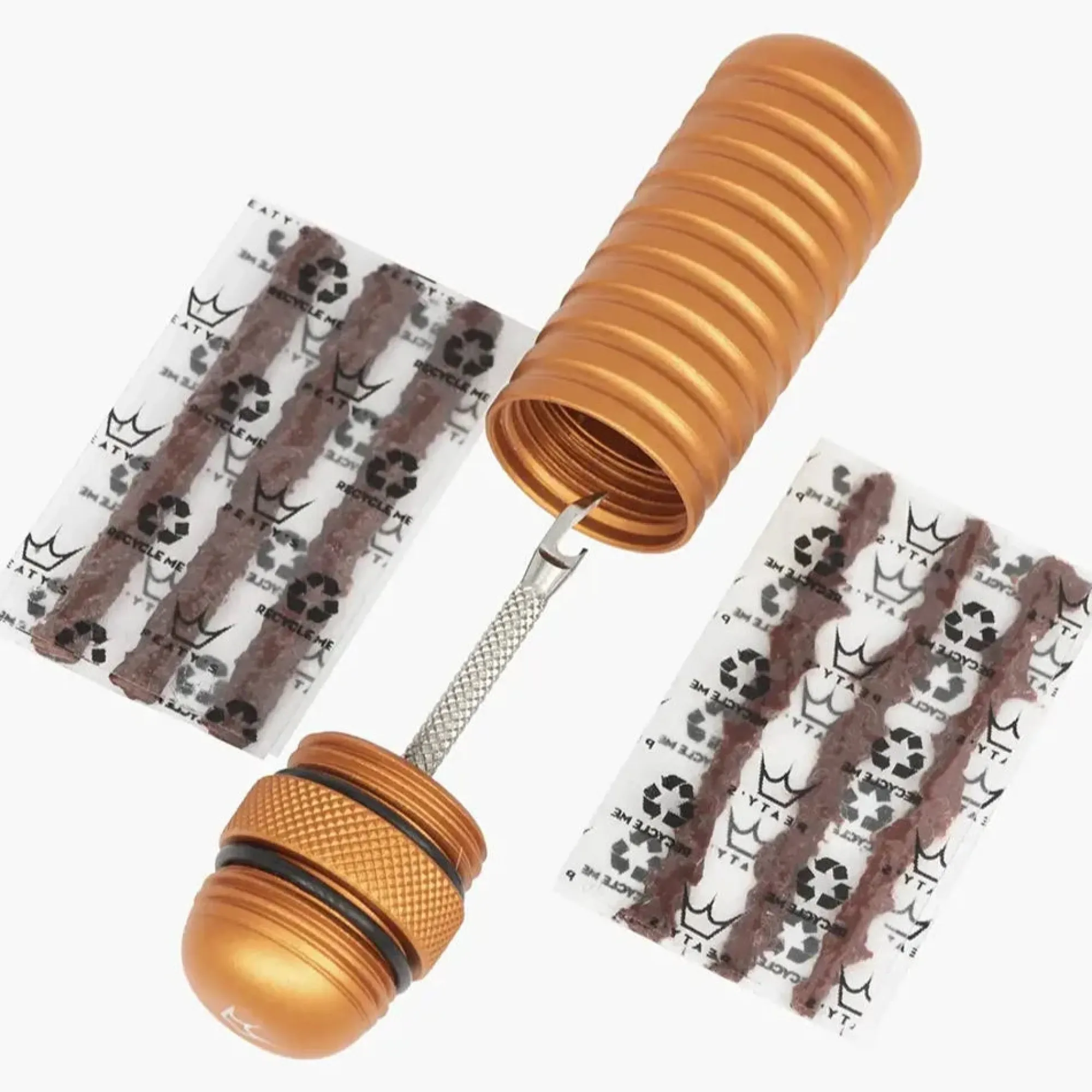 Peatys Kit Riparazione Tubeless|Manutenzione*Kit riparazione tubeless per manubrio Peaty's Holeshot - Arancio