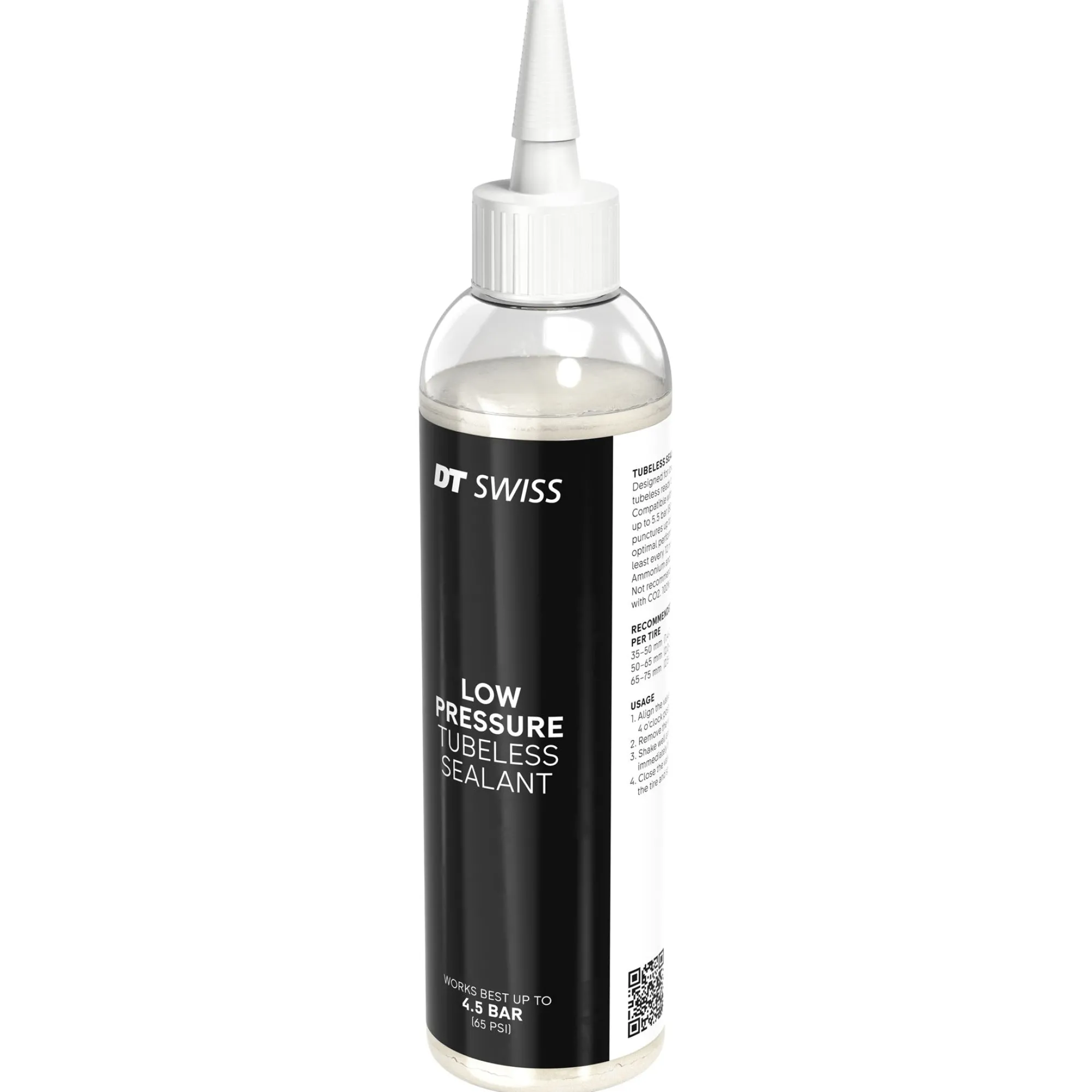 DT Swiss Kit Tubeless E Liquido Sigillante|Manutenzione*Liquido sigillante Low Pressure - 240 ml