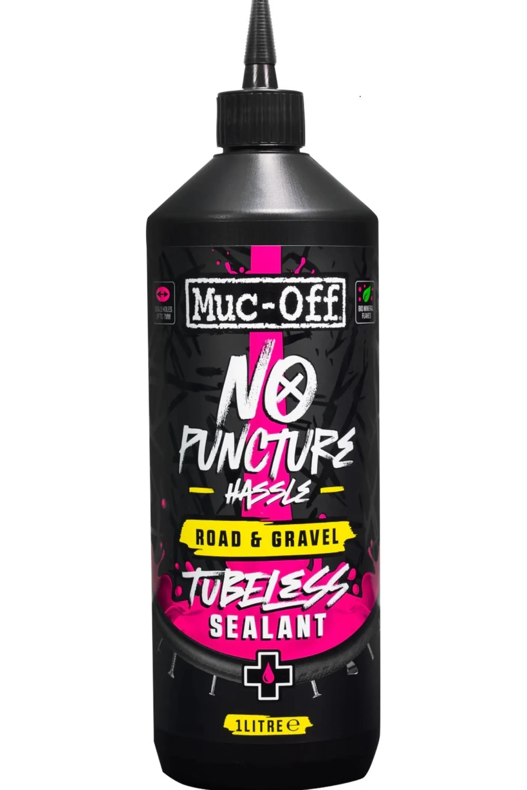 Muc-off Kit Tubeless E Liquido Sigillante|Manutenzione*Liquido Sigillante Road & Gravel - 1L