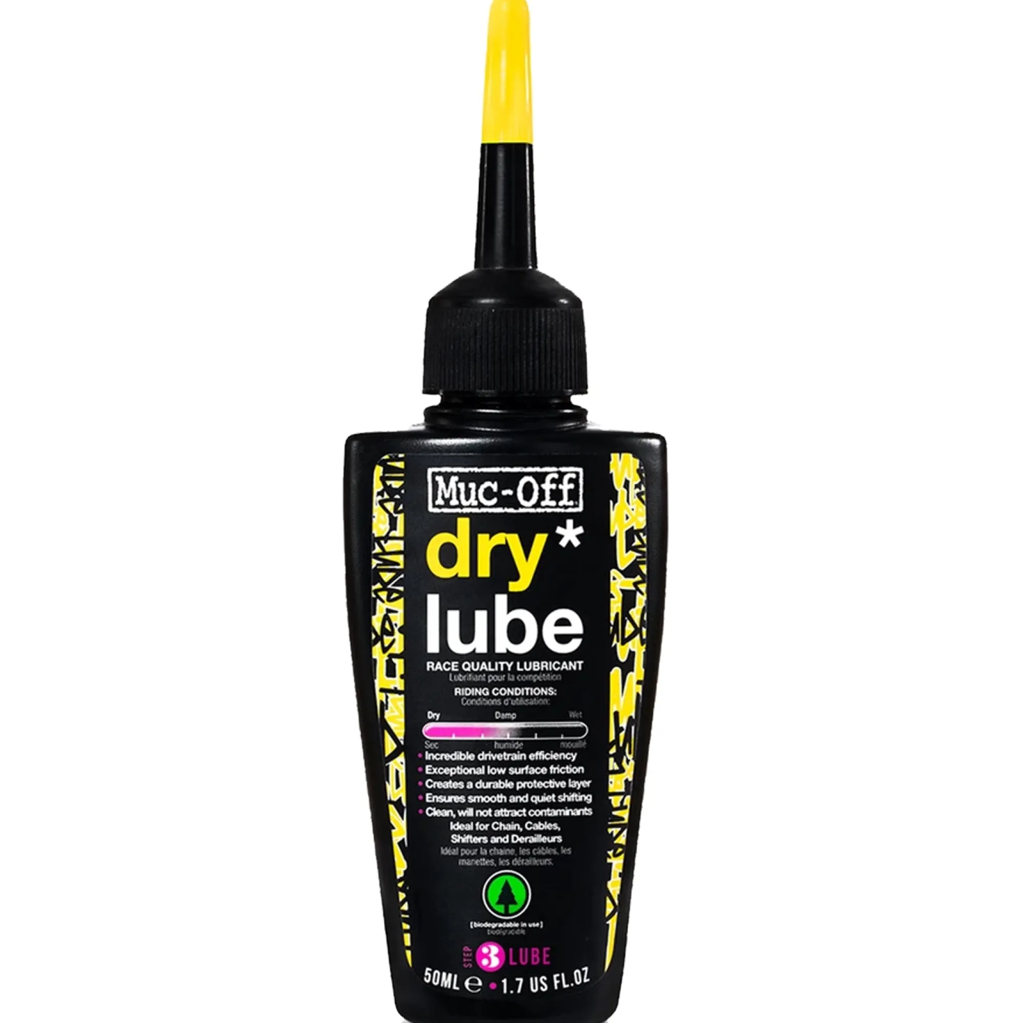 Muc-off Olio Lubrificante|Manutenzione*Lubrificante Dry Lube - 50 ml