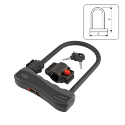 Wag Bike Lucchetti|Accessori*Lucchetto Wag U-LOCK 12 Large - Nero