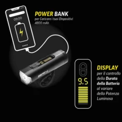 BRN Luci Bici|Accessori*Luce Anteriore Screen 1 Superled