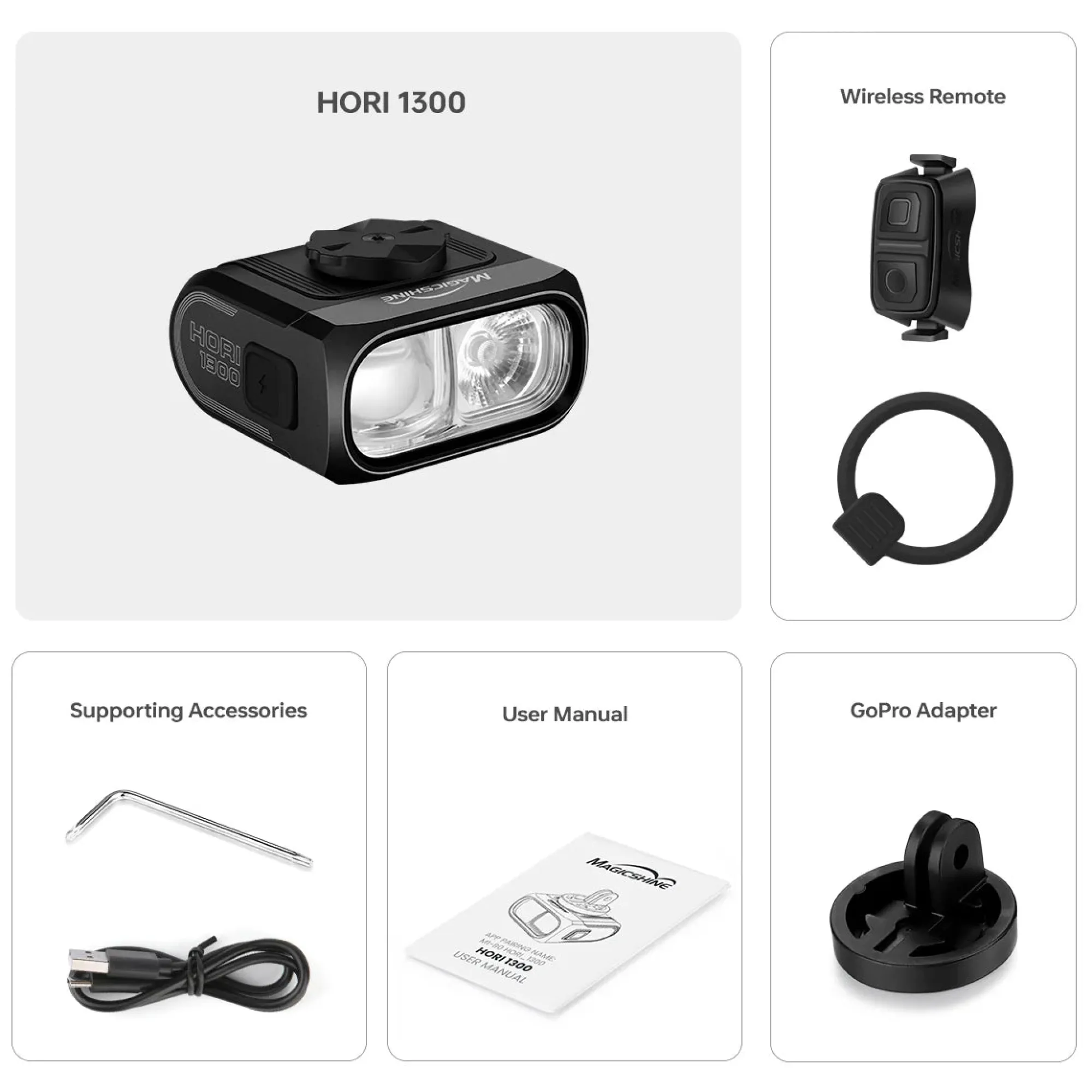 Magicshine Luci Bici|Accessori*Luce anteriore Hori