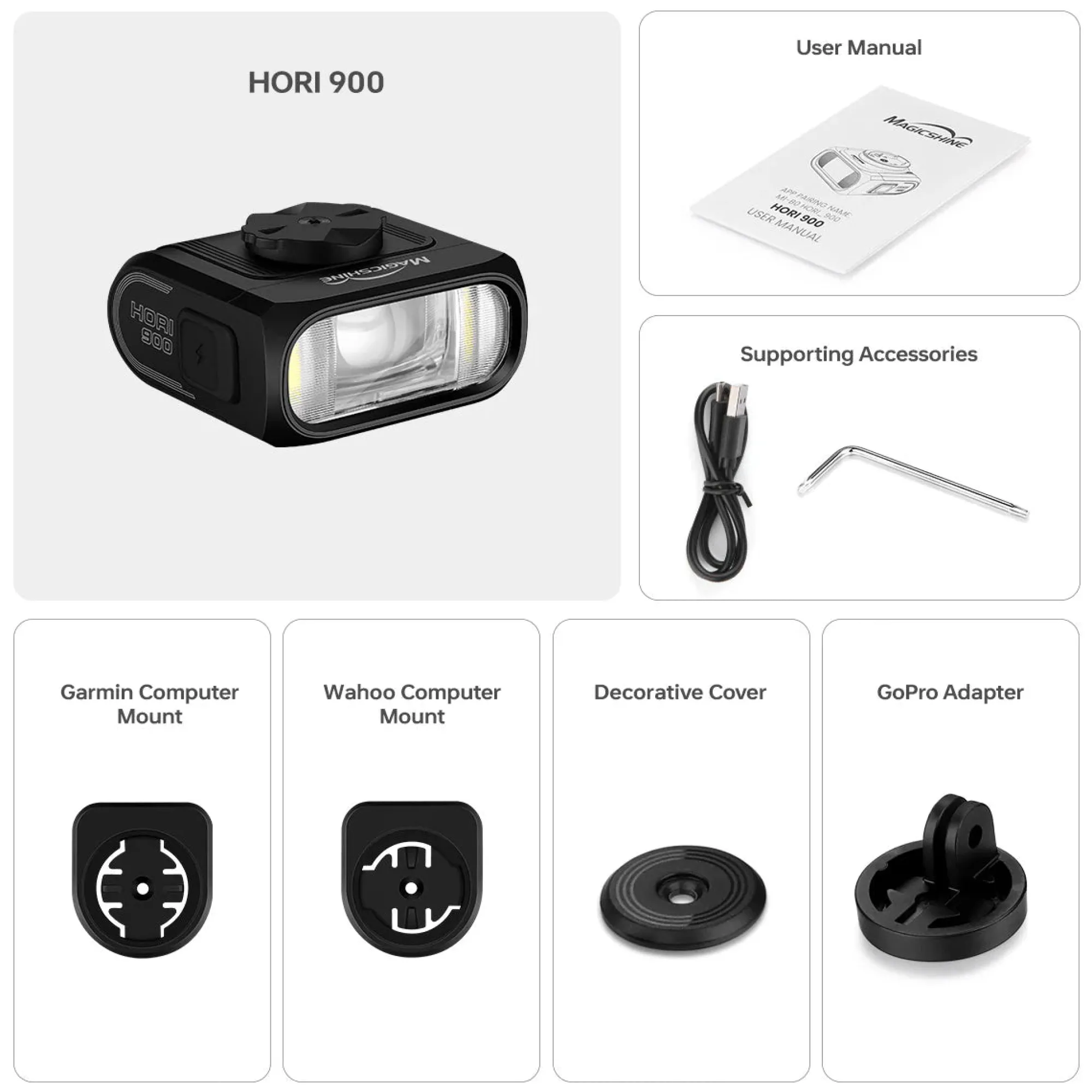 Magicshine Luci Bici|Accessori*Luce anteriore Hori