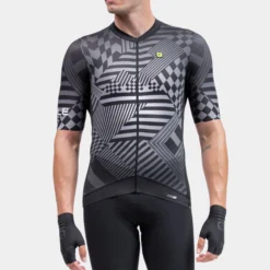 Uomo Ale Maglie*agia PR Checker - Grigio