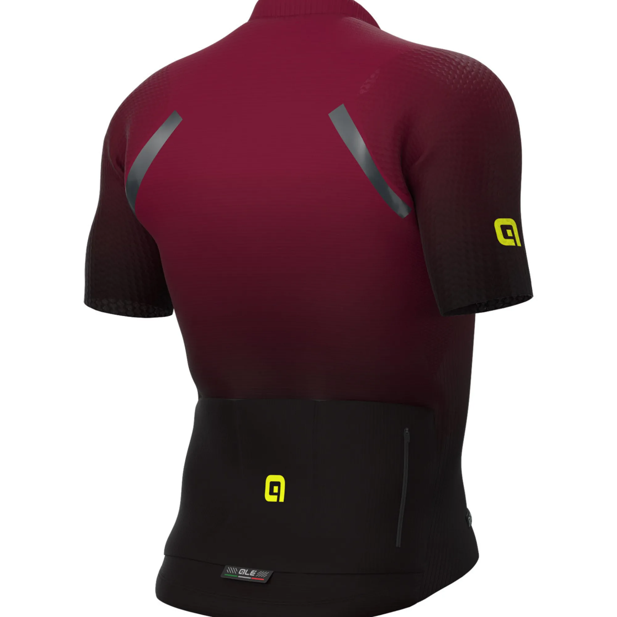 Uomo Ale Maglie*agia R-EV1 printer - Bordeaux