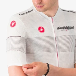 Uomo Castelli Maglie*agia Bianca Giro d'Itaia 2024 Caification