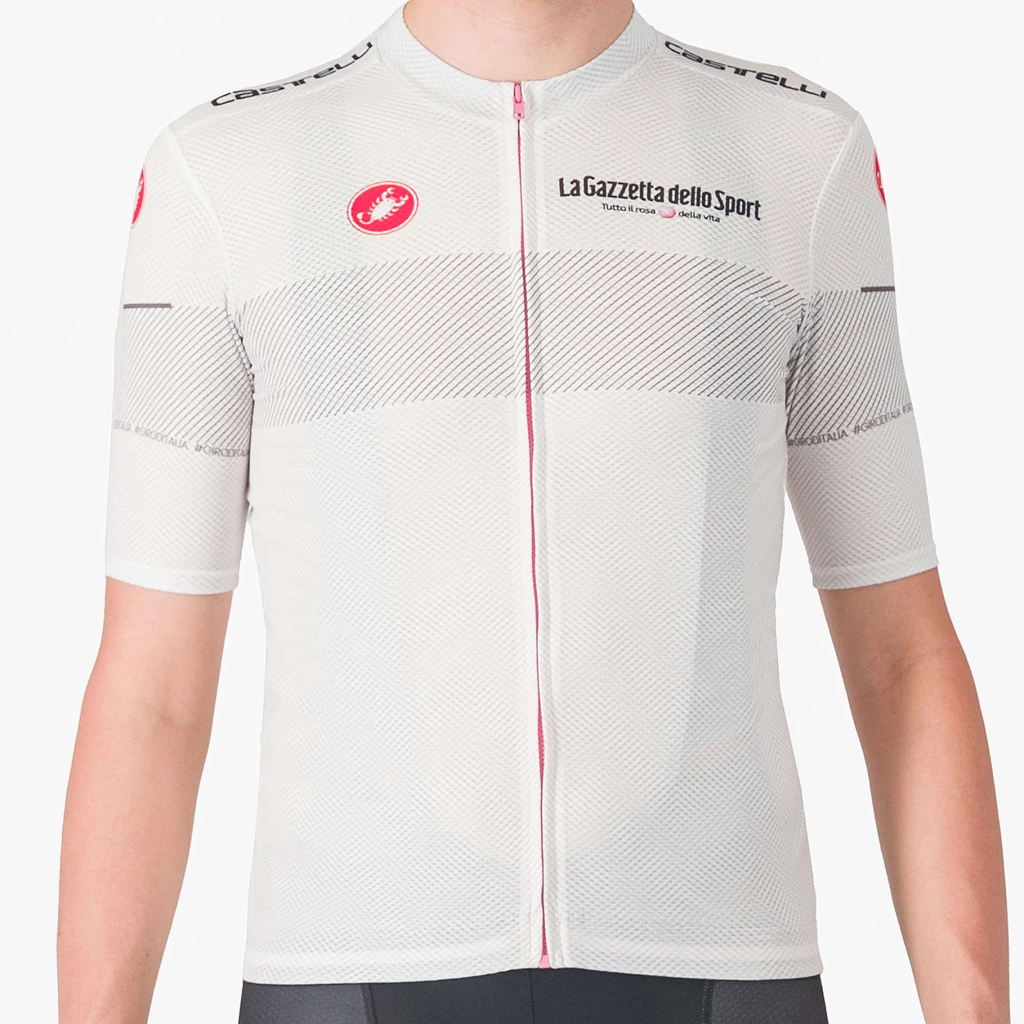 Uomo Castelli Maglie*agia Bianca Giro d'Itaia 2024 Caification