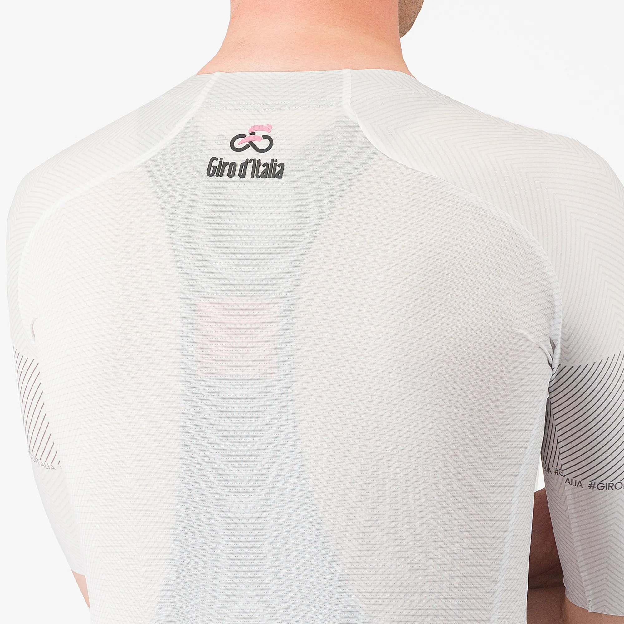 Uomo Castelli Maglie*agia Bianca Giro d'Itaia 2024 Race