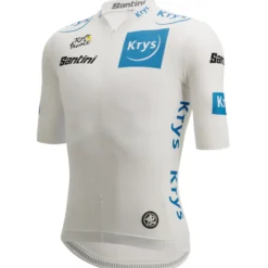 Uomo Santini Maglie*agia Bianca Tour de France 2022