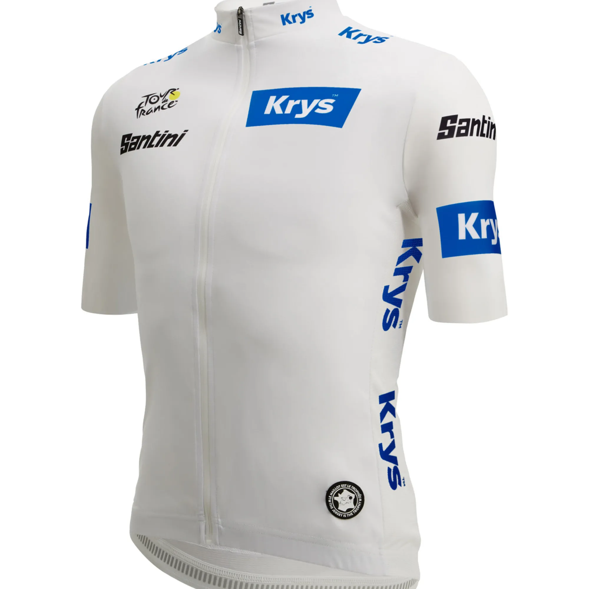 Uomo Santini Maglie*agia Bianca Tour de France 2024 Fan ine