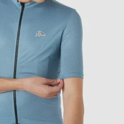 Uomo Café du Cycliste Maglie*agia Cafe du Cycite Feurette - Azzurro