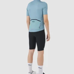 Uomo Café du Cycliste Maglie*agia Cafe du Cycite Feurette - Azzurro