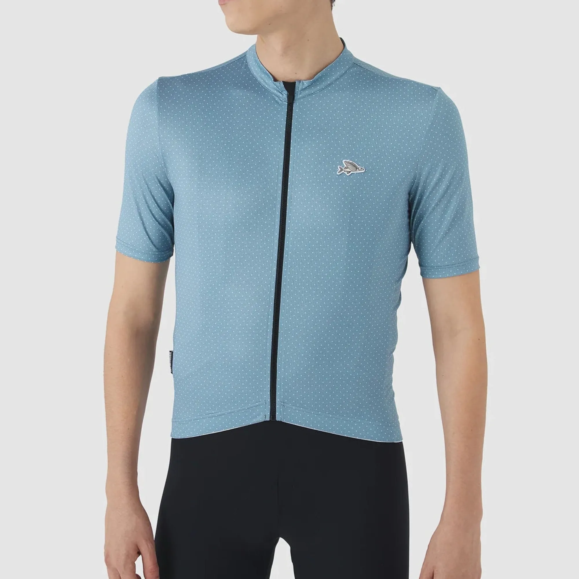 Uomo Café du Cycliste Maglie*agia Cafe du Cycite Feurette - Azzurro