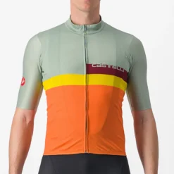 Uomo Castelli Maglie*agia A Bocco - arancio