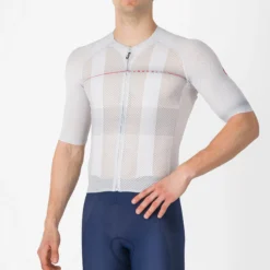 Uomo Castelli Maglie*agia Ciber' A/C - chiaro
