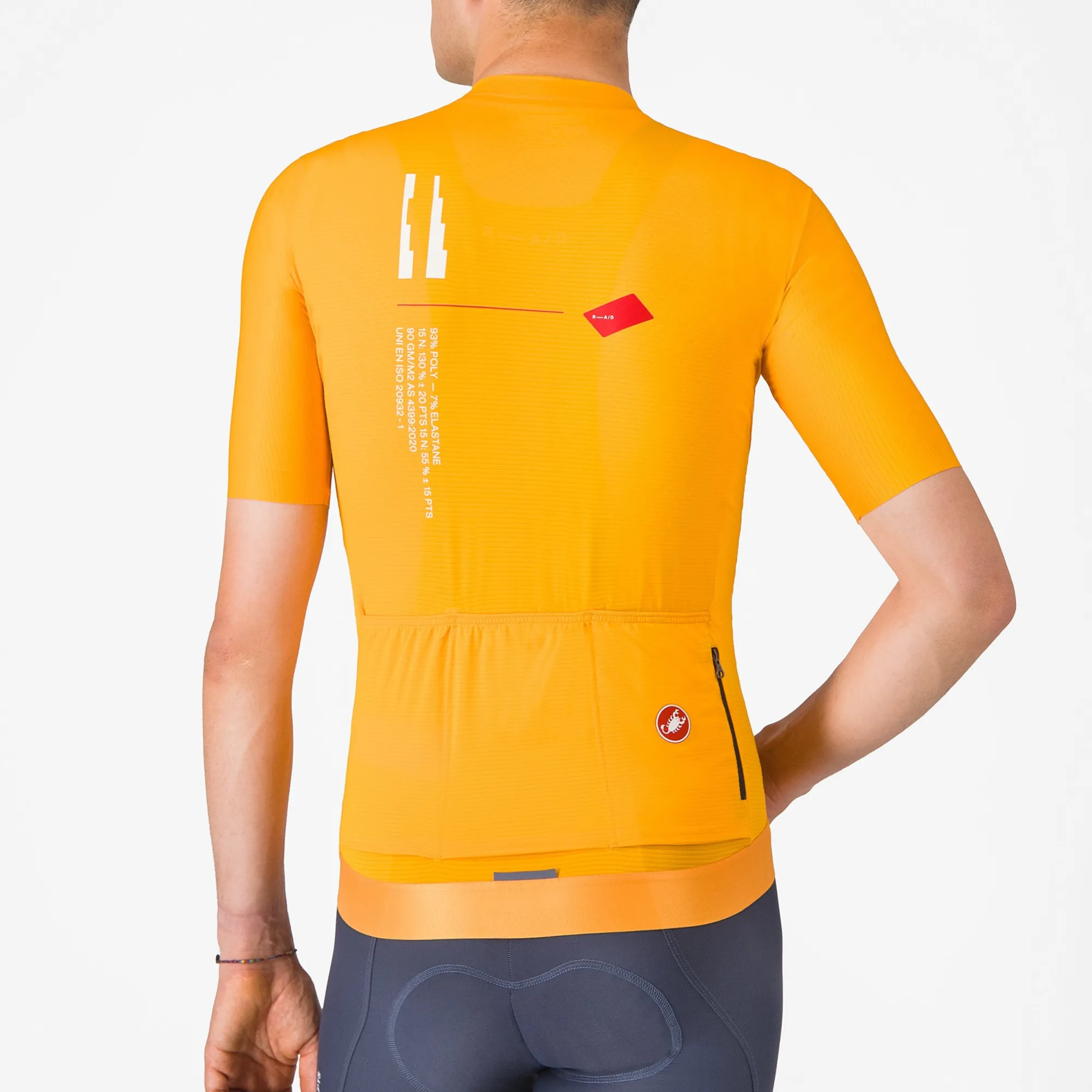 Uomo Castelli Maglie*agia Epreo R-A/D - Arancio chiaro