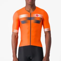 Uomo Castelli Maglie*agia Free Speed 2 Race - Arancio