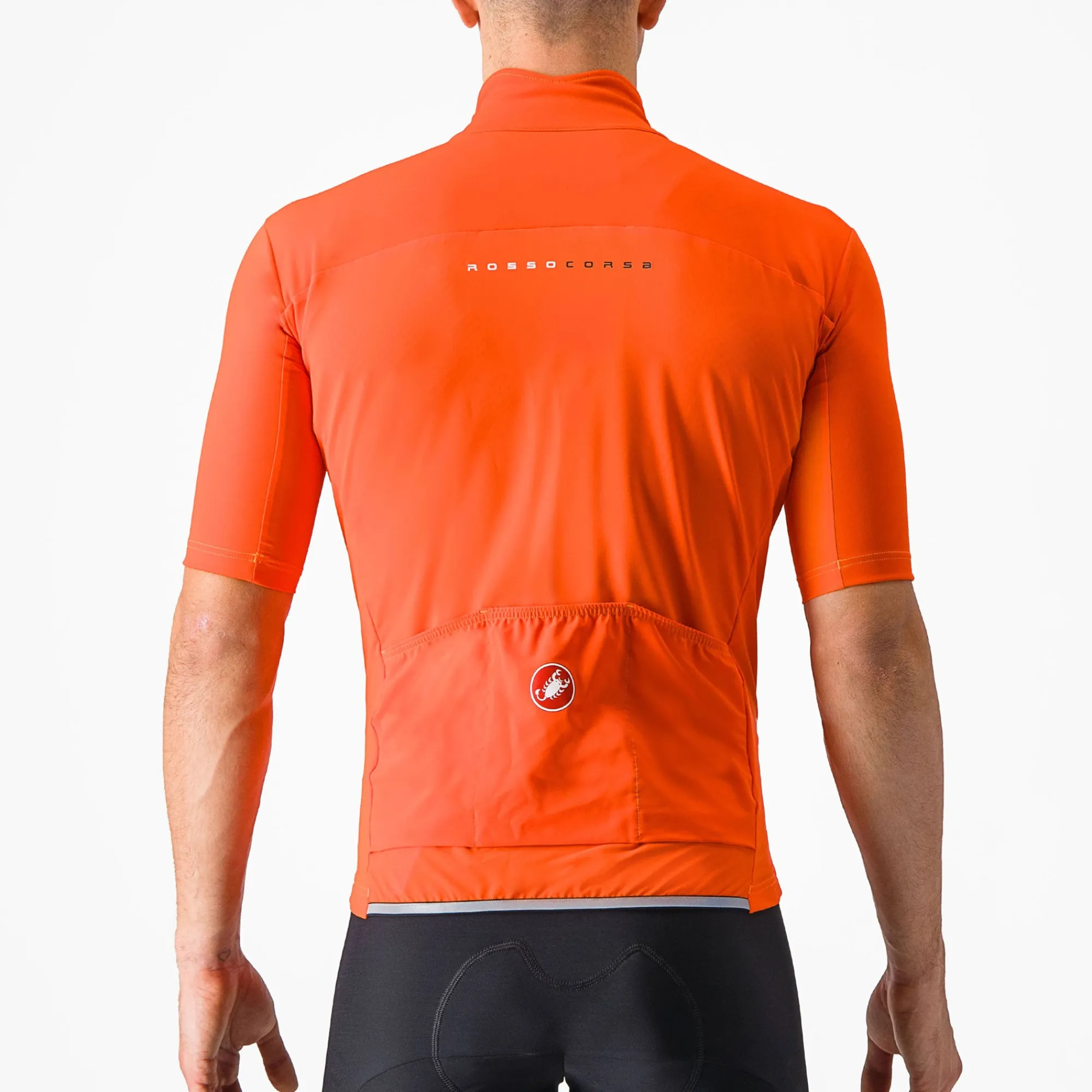Uomo Castelli Maglie*agia Perfetto Ro 2 Wind - Arancio curo