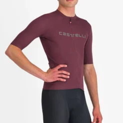 Uomo Castelli Maglie*agia Proogo ite - Bordeaux