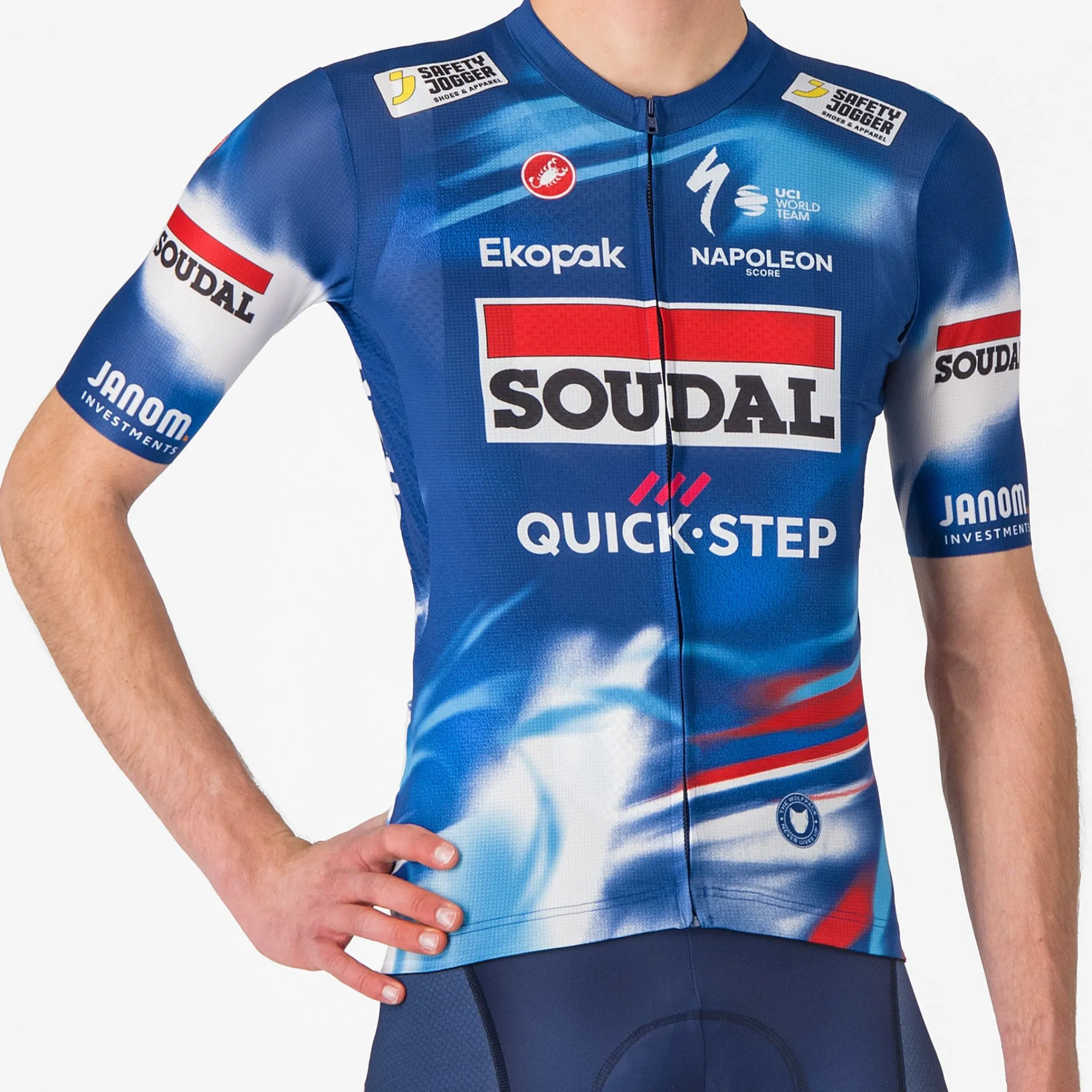Uomo Castelli Maglie*agia ouda Quick-tep 2025 Copetizione 3