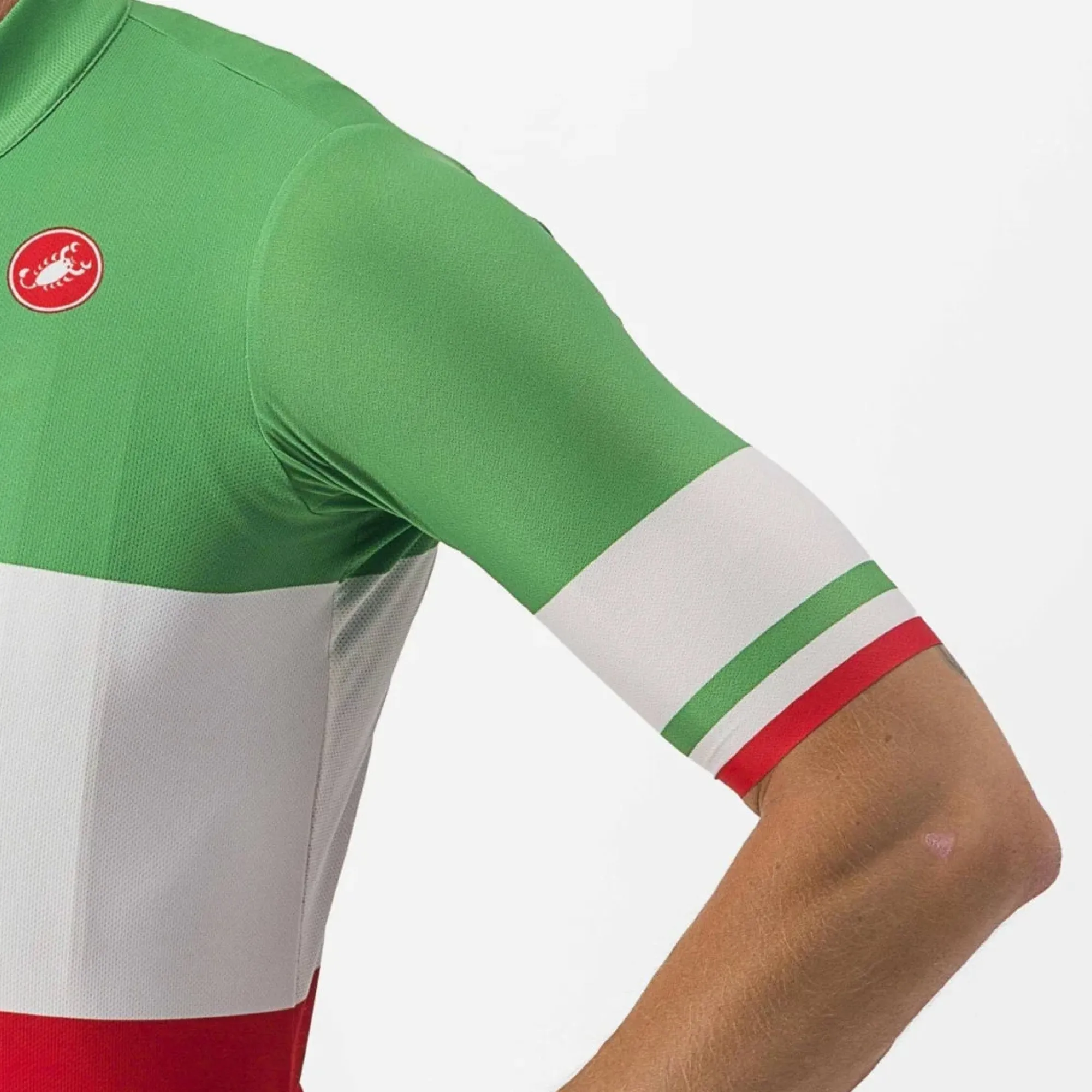 Uomo Castelli Maglie*aglia Tricolore