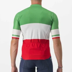 Uomo Castelli Maglie*aglia Tricolore