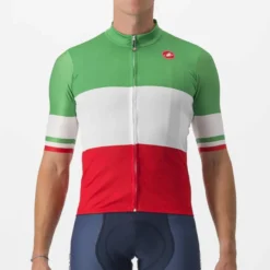 Uomo Castelli Maglie*aglia Tricolore