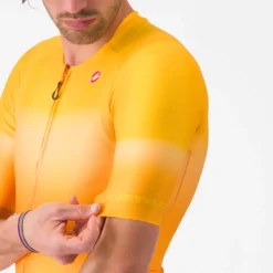 Uomo Castelli Maglie*agia UPF - Arancio