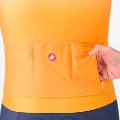 Uomo Castelli Maglie*agia UPF - Arancio