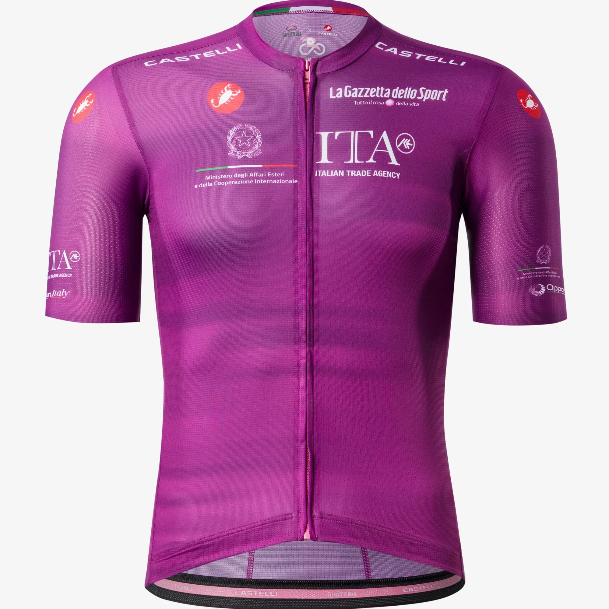 Uomo Castelli Maglie*agia Cicaino Giro d'Itaia 2026 Copetizione 4