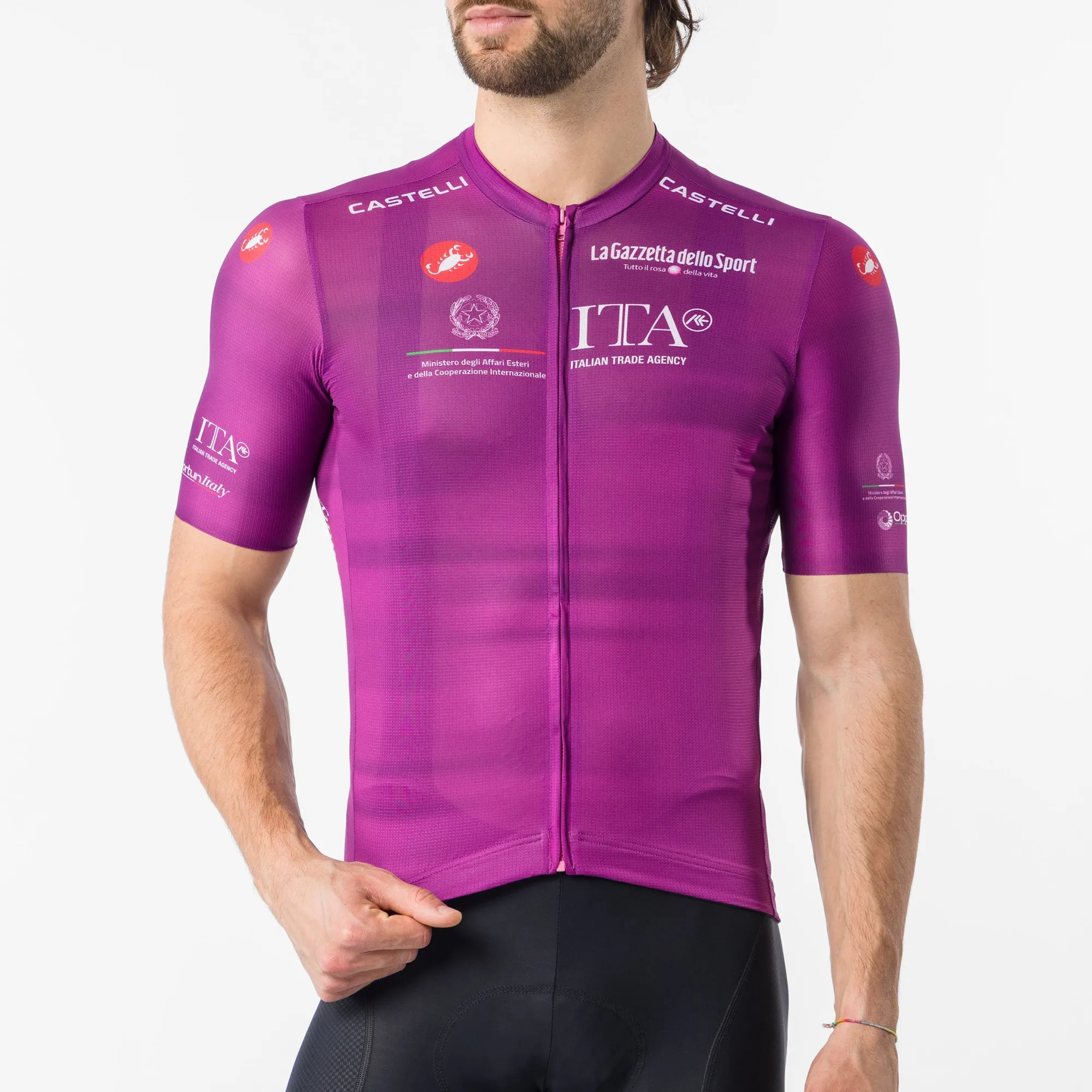 Uomo Castelli Maglie*agia Cicaino Giro d'Itaia 2026 Copetizione 4